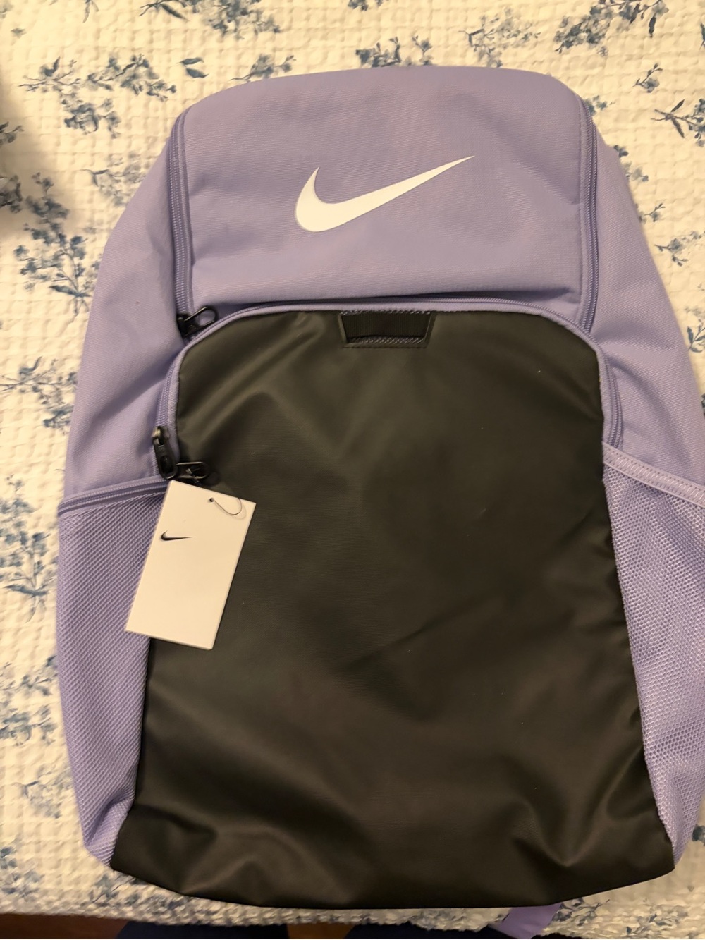 Nike Lavender and Black Backpack